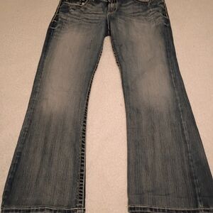 Flared Denim Jeans